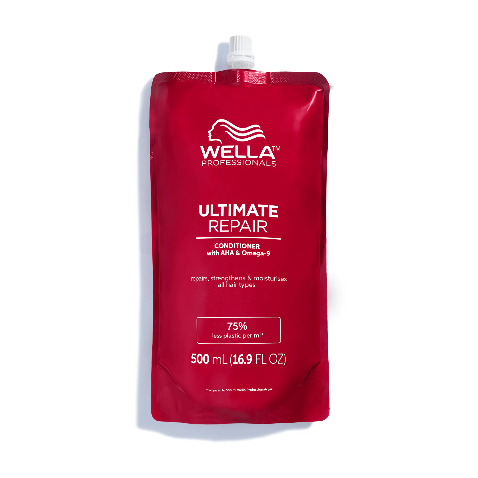 Wella Professionals Ultimate Repair Conditioner - 500ml Hair Treatment for Damaged & Dry Hair - Deep Conditioning for Salon-Quality Results - Perfect for Home & Salon Use