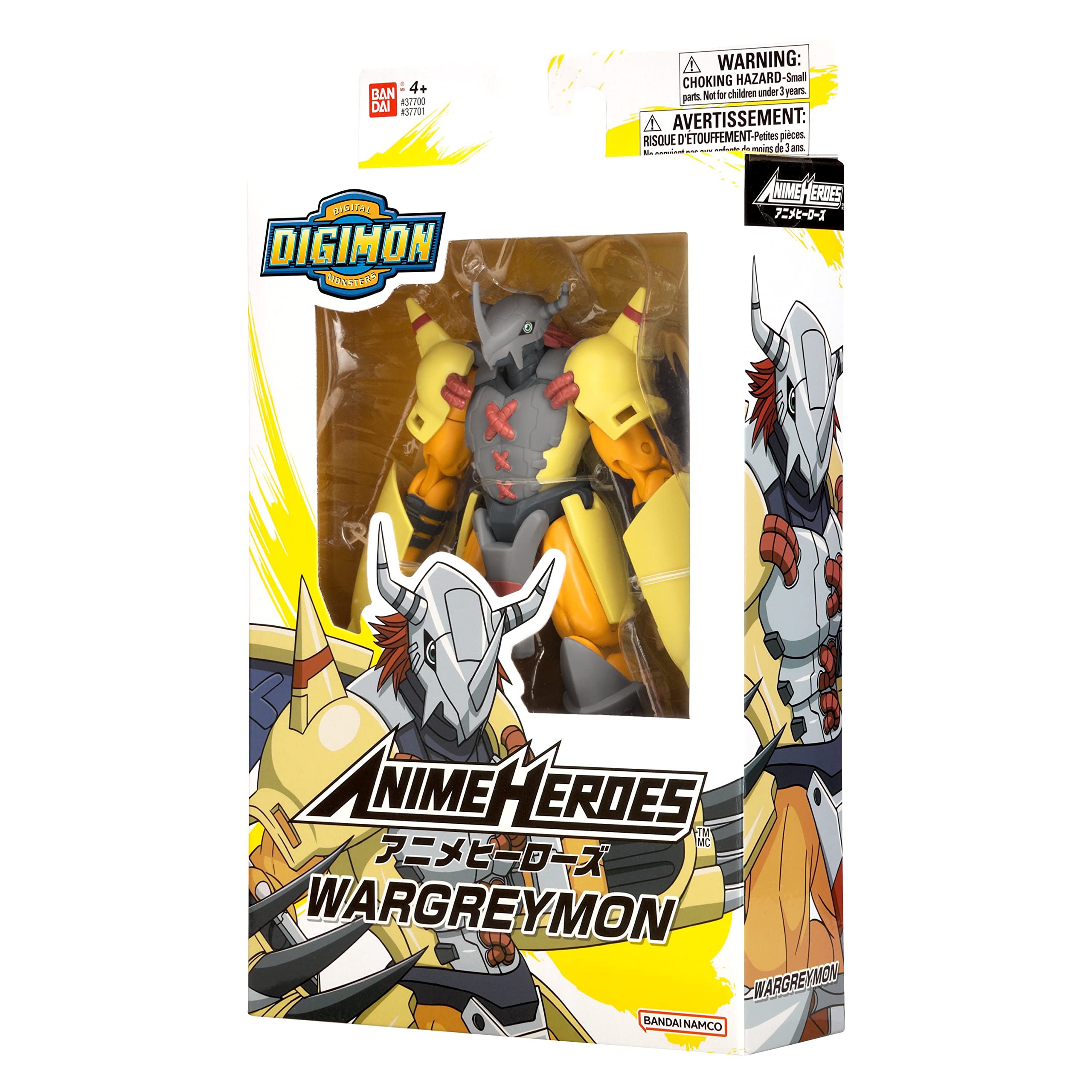 Digimon WarGreymon Action Figure - Anime Heroes Collectible Toy for Kids & Adults - Perfect for Display, Gifts & Anime Collections