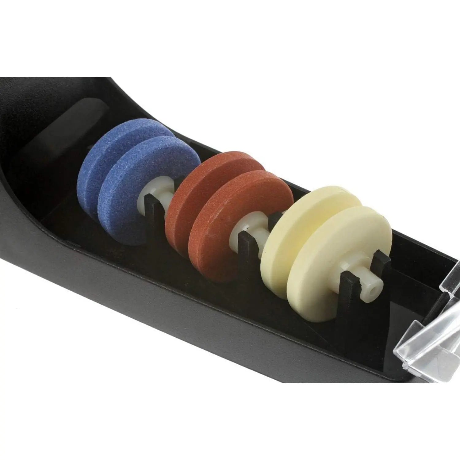 MinoSharp Plus Water Wheel Universal Knife Sharpener - 550 Grit for Kitchen, Hunting, and Outdoor Knives | Perfect for Home, Camping, and Professional Use