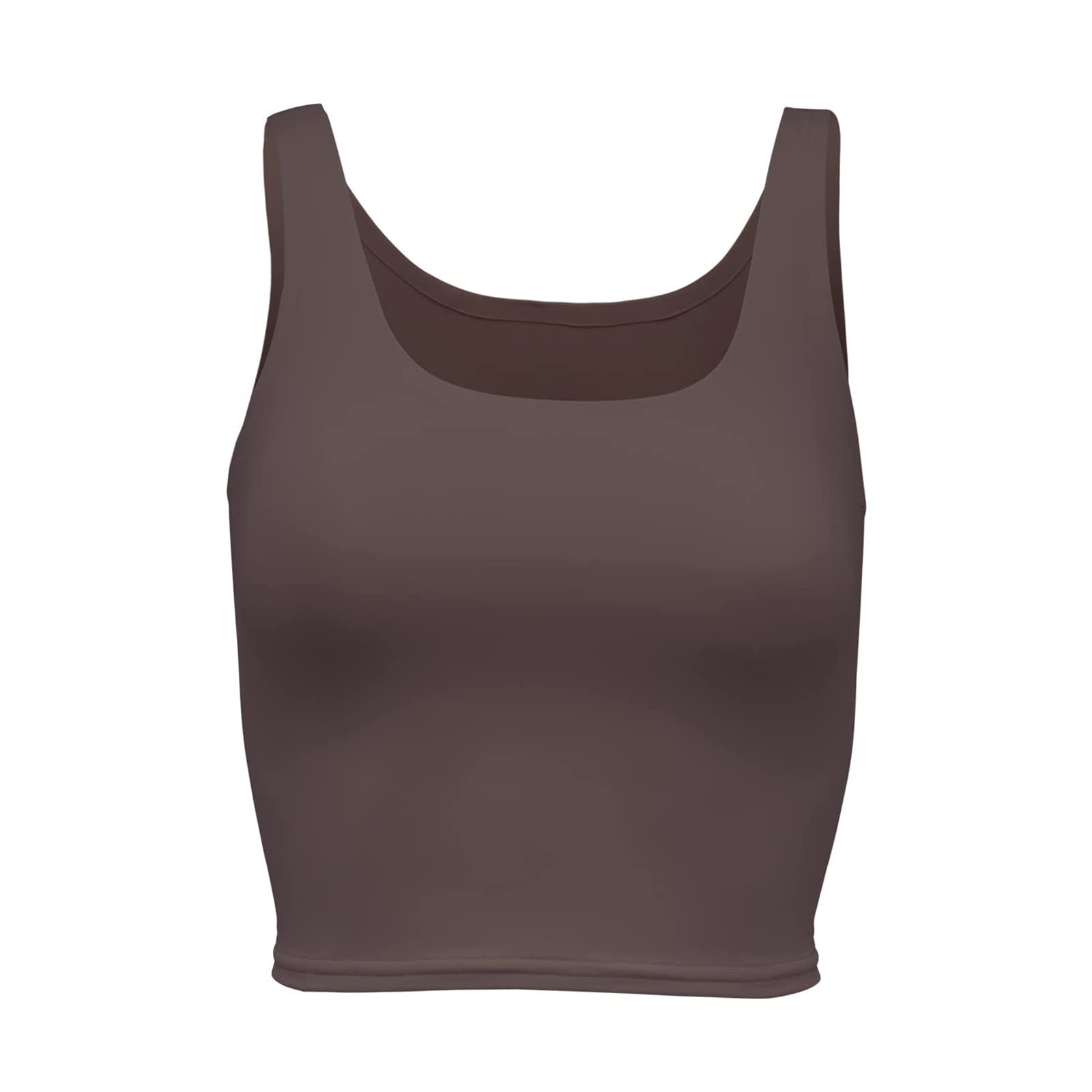 Women's Workout Tank Tops - Buttery Smooth Double-Lined Sleeveless Shirts for Yoga, Gym & Casual Wear | Breathable Comfort Fit Blouses for Summer & Active Lifestyle