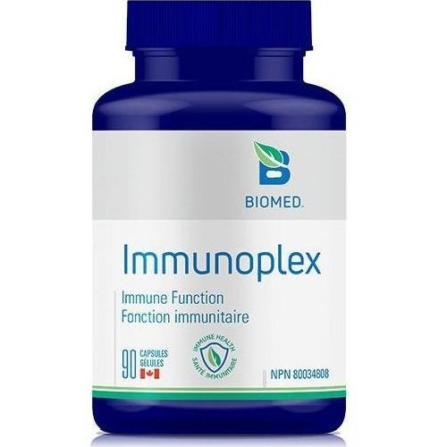 Biomed Immunoplex 90 Capsules - Immune Support Supplement for Daily Wellness & Vitality | Boost Immunity for Active Lifestyles & Travel