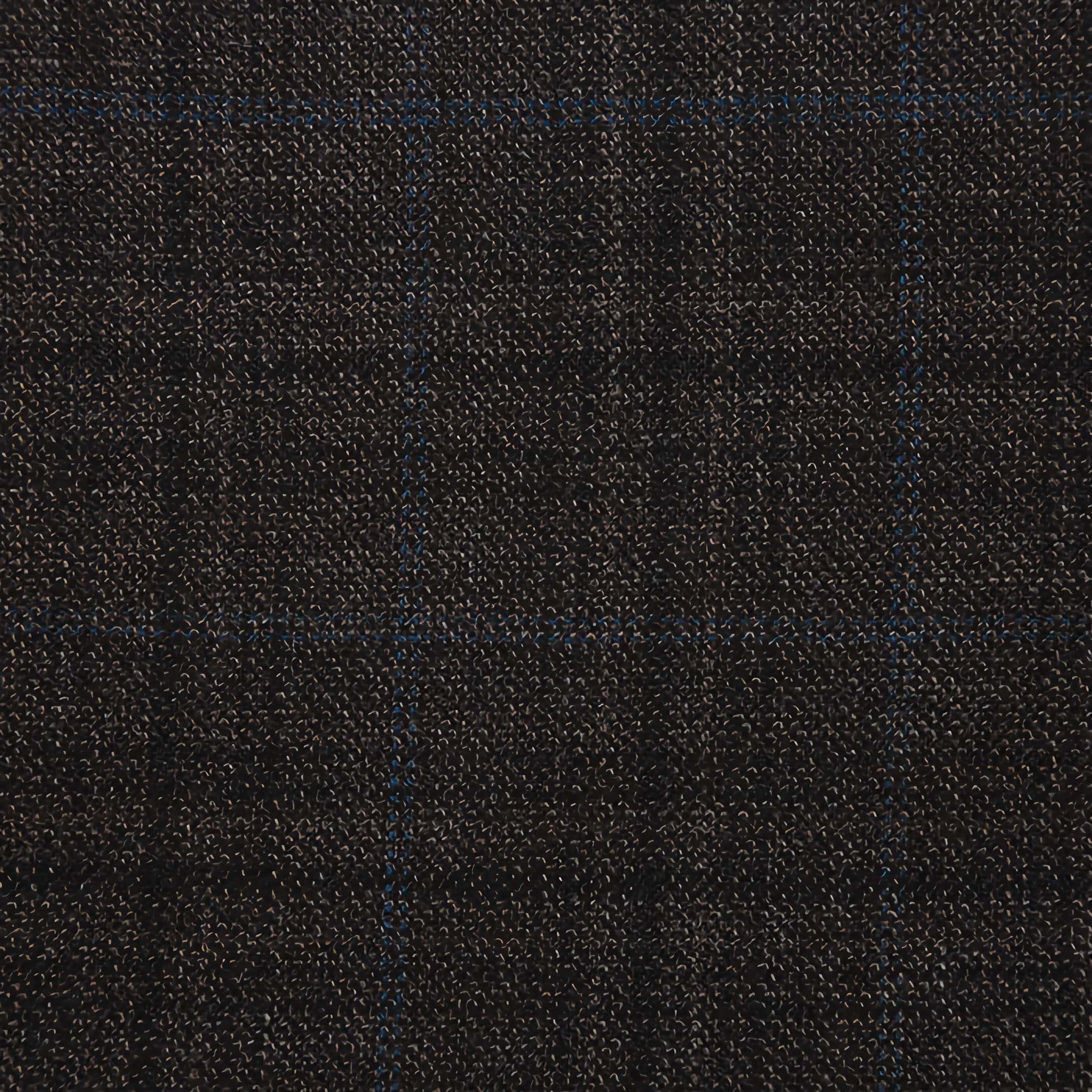 Brown Wool Blend Checked Blazer for Men - Classic Regular Fit Business Jacket - Perfect for Office, Weddings & Formal Events