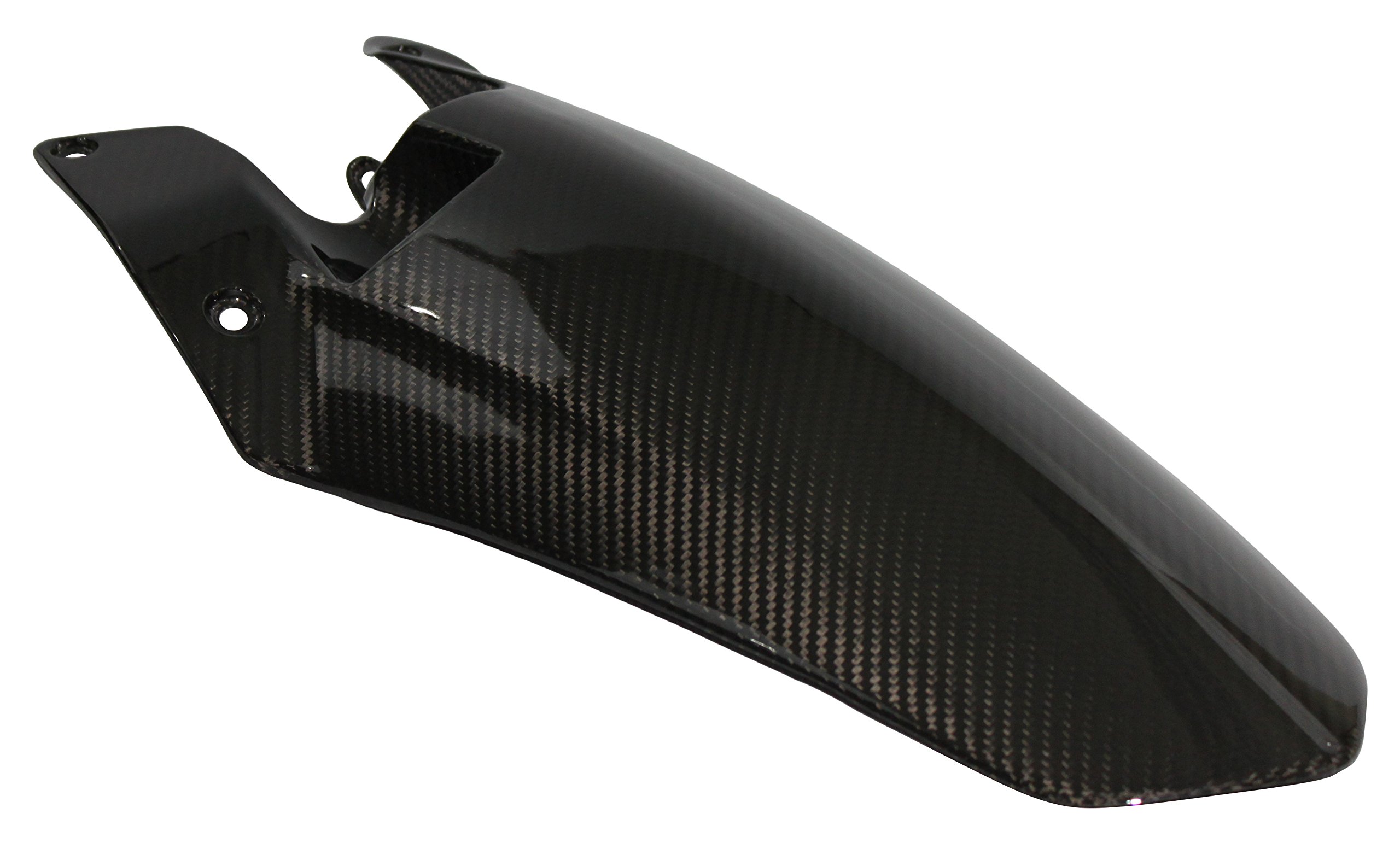 DSD139100CF Carbon Fiber Racing Rear Hugger for Ducati Streetfighter - 100% Real Carbon Fiber, Lightweight & Durable Motorcycle Accessory - Perfect for Racing, Street Riding & Performance Enhancement