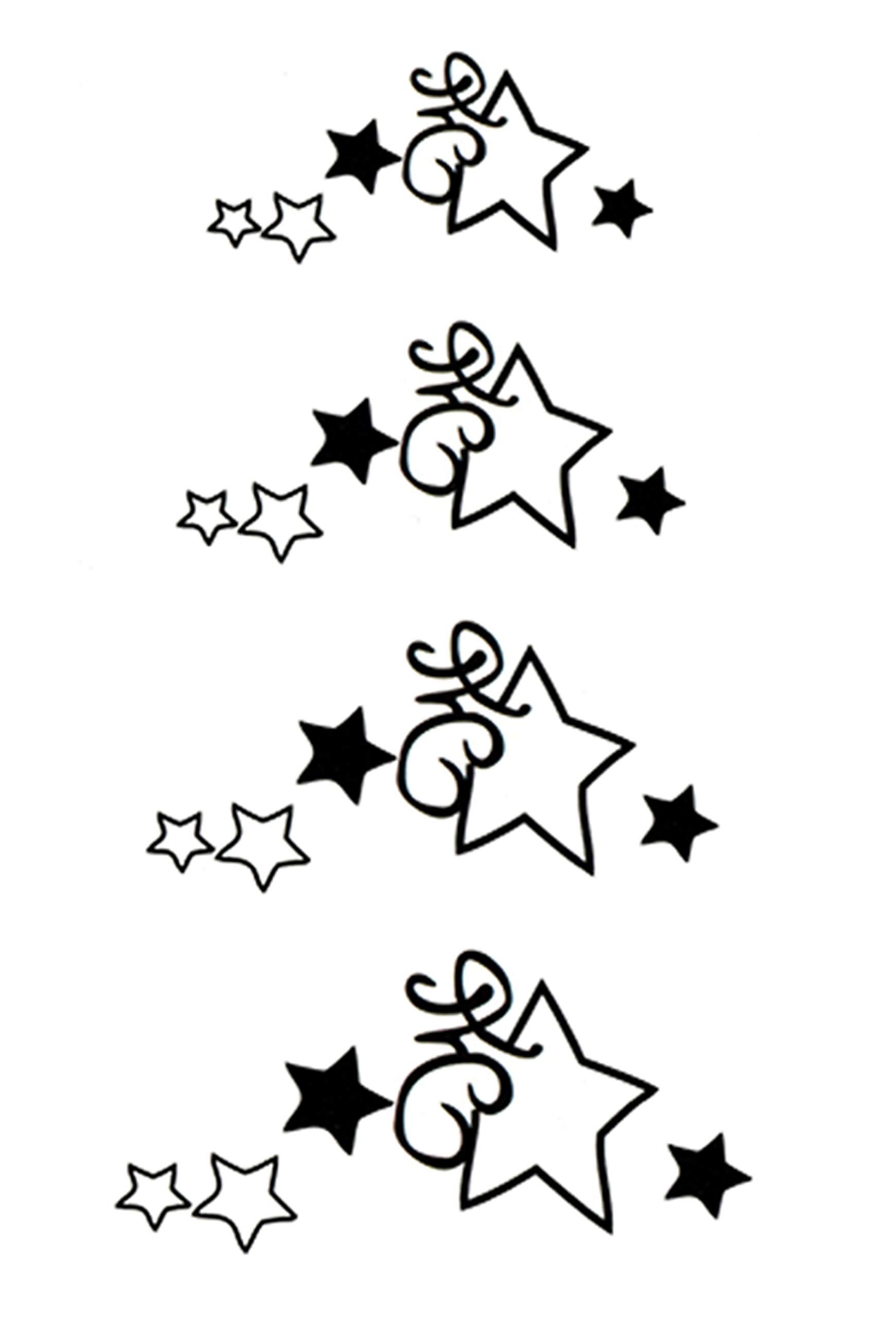 Waterproof Temporary Tattoo Stickers for Men & Women - 3D Realistic Flowers, Butterflies, Stars, Angels, Wolves & Armband Designs (60x105mm) | Perfect for Parties, Halloween, Cosplay & Body Art