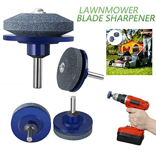 1PC Universal Lawn Mower Blade Sharpener - Fast Rotary Drill Grinding Tool for Lawnmower Blades & Car Accessories | Perfect for DIY Lawn Care & Garden Maintenance