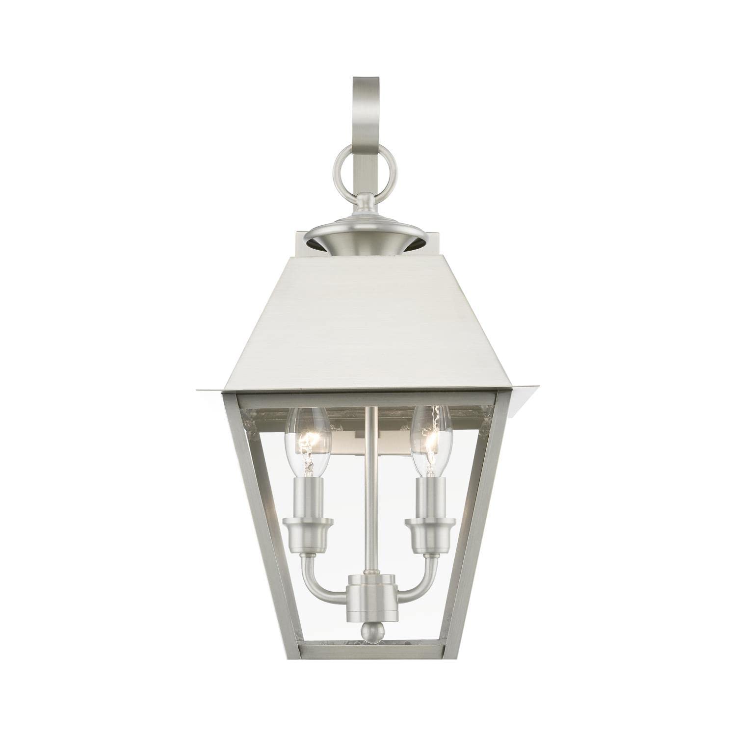 Livex Lighting Wentworth - 2 Light Classic Outdoor Wall Lantern, 16.5