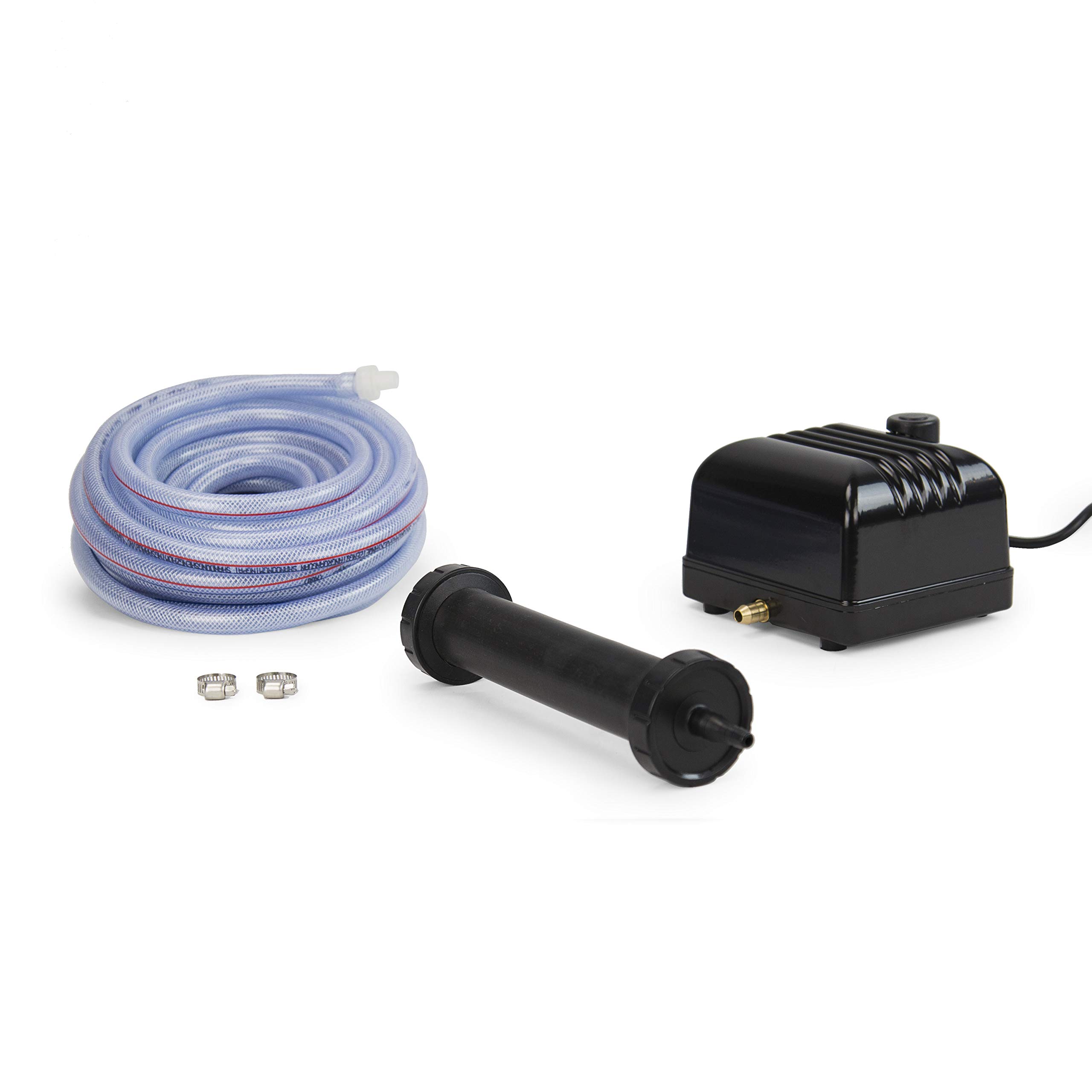 Aquascape Pro Air 20 Pond Aerator and Aeration Kit with Tubing & Self-Cleaning Diffuser - Outdoor Rated (Model 61009) | Oxygenates Water for Healthy Fish & Plants | Perfect for Garden Ponds, Koi Ponds & Water Features