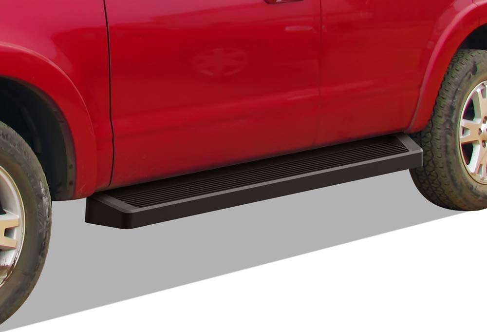 APS Black Running Boards for 2006-2010 Ford Explorer & Mercury Mountaineer - Heavy Duty Nerf Bars Side Steps with Anti-Slip Surface | Perfect for Off-Roading, Truck Access & Family Safety