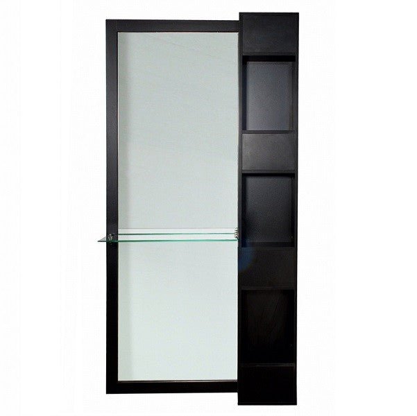Styling Station with Mirror and Cabinet - ST941 | Vanity Dressing Table for Makeup & Hair Styling | Perfect for Bedroom, Salon & Beauty Room Organization