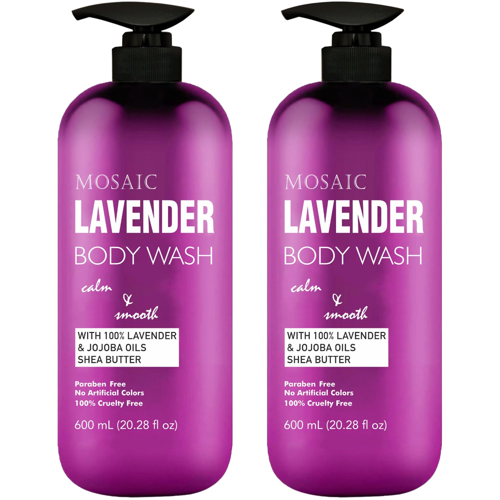 AnatoliaDaphne Lavender Body Wash & Shower Gel with Vitamin E - Moisturizing Body Wash for Women & Men - Helps with Jock Itch, Eczema, Ringworm & Body Odor - Enriched with Body Oils - Large 20.2 Fl Oz Bottle - Perfect for Daily Shower & Sensitive Skin Care