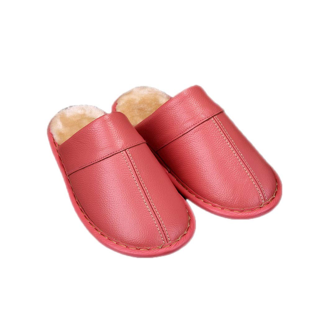 **Men's & Women's Memory Foam Slippers - Warm Winter Moccasins with Soft Fluffy Lining & Lightweight Cotton Sole (Pink, EU 39-40) - Cozy House Shoes for Indoor Comfort & Relaxation**