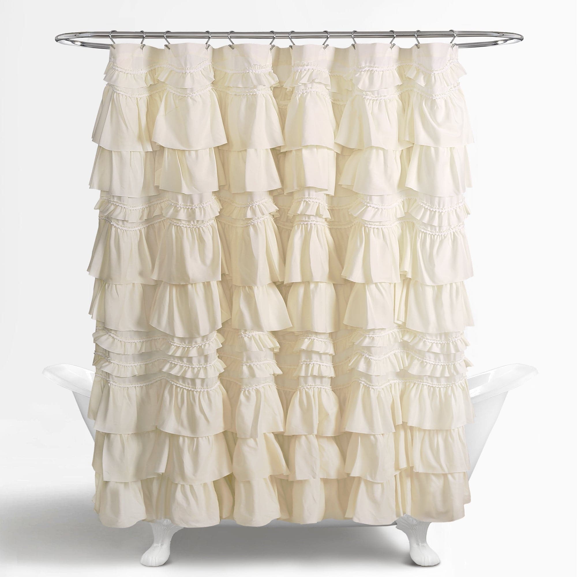 Stylish Waterproof Kemmy Shower Curtain - Elegant Bathroom Decor for Home & Hotel Use - Perfect for Daily Shower & Spa Relaxation