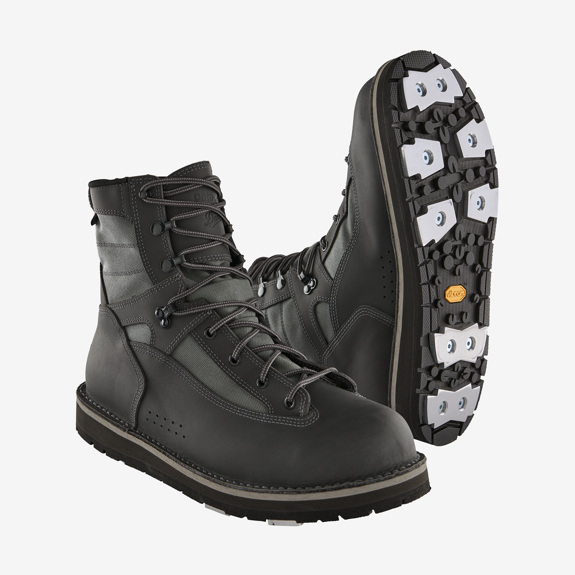 Premium Aluminum Bar Foot Tractor Wading Boots - Durable Fishing & Hunting Boots for Outdoor Adventures