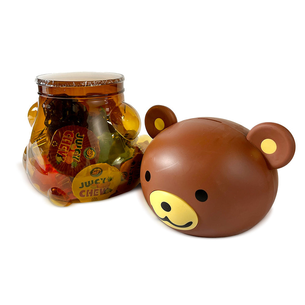 Josh Bosh Juicy Chew Fruit Jelly Cups Bear | 26oz Jar | Delicious Gummy Candy for Kids & Adults | Perfect for Snacks, Parties & Gift Giving