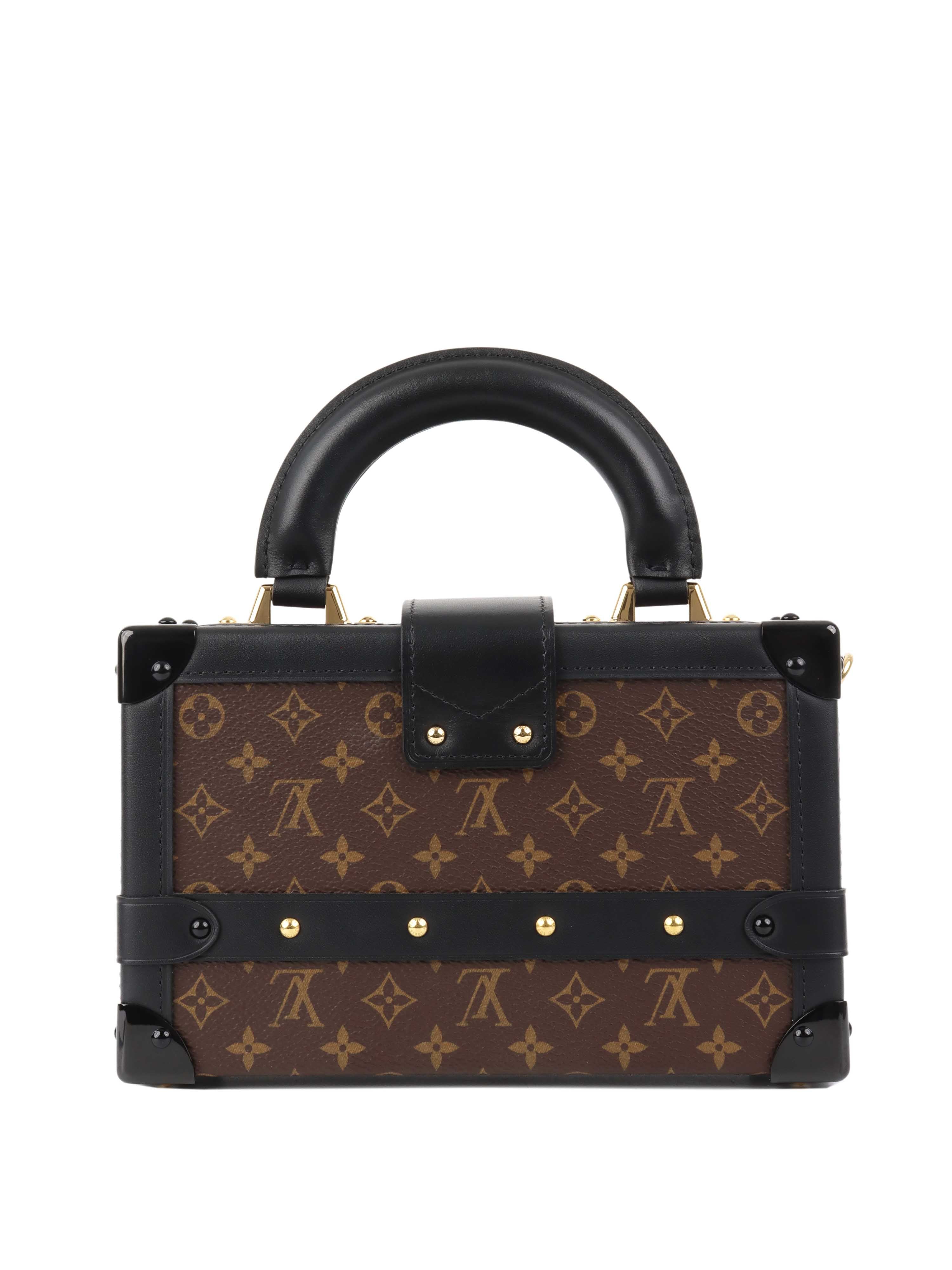 Louis Vuitton Petite Malle Crossbody Bag - Luxury Leather Handbag for Women | Perfect for Parties, Date Nights & Special Occasions