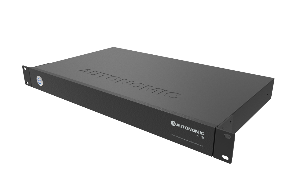 Autonomic M3 Music Server - High-Performance Home Audio Streaming Device for Multi-Room Music & Smart Home Integration | Perfect for Living Rooms, Home Theaters & Whole-House Audio Systems