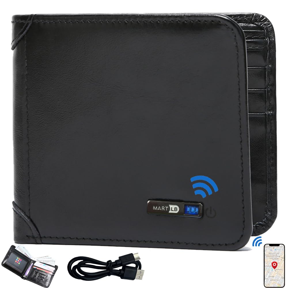 Anti-Lost Bluetooth Wallet Tracker for Men - GPS Credit Card Holder | Perfect Travel & Daily Use