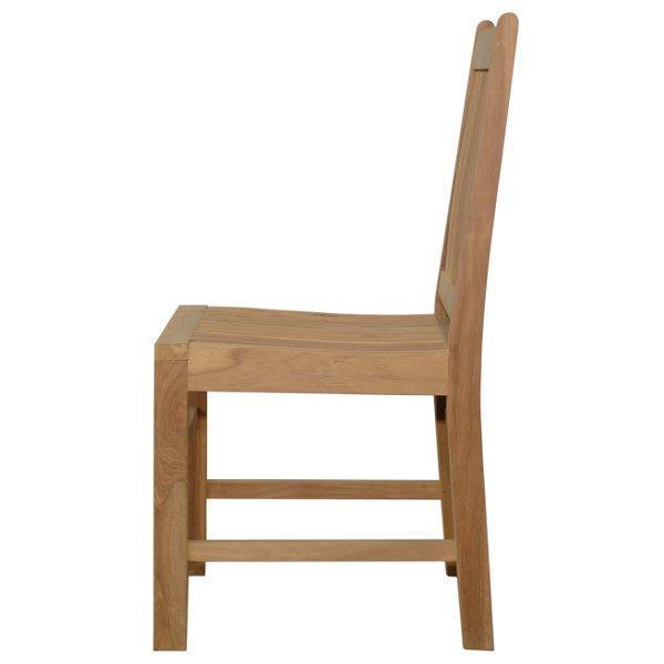 Stylish Saratoga Dining Chair - Modern Wooden Kitchen Chair with Upholstered Seat - Perfect for Dining Room, Kitchen, and Home Decor