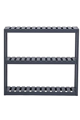 3-Tier Adjustable Wall Shelf for Bathroom & Living Room Storage - Space-Saving Organizer