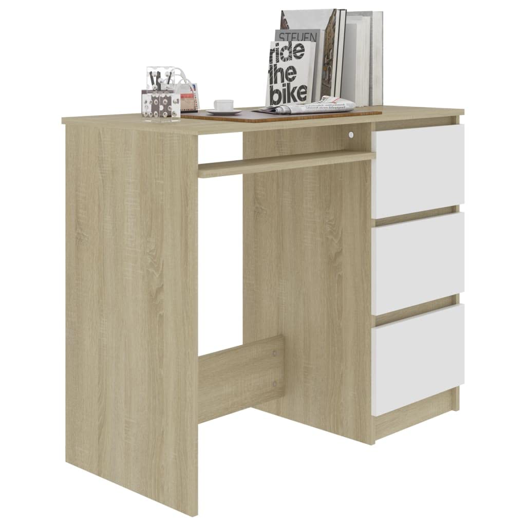 Compact Computer Desk for Small Spaces - 35.4