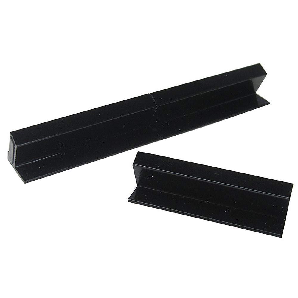 Adjustable Metal Price Tag Stand - 16 Black Display Labels for Retail Counters