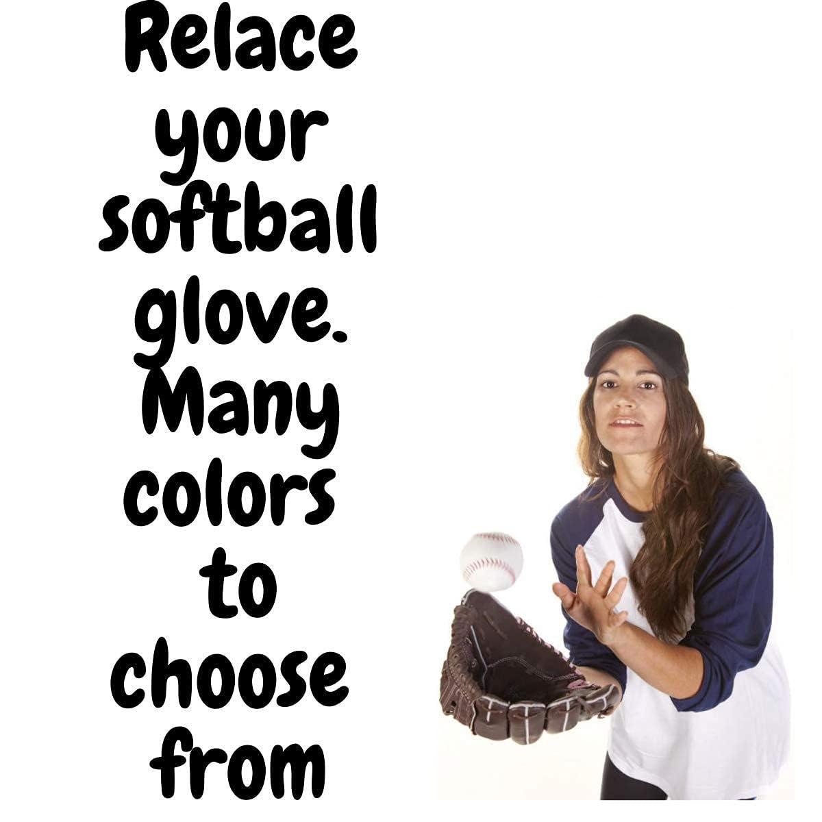 TOFL Softball and Baseball Glove Lace Repair Kit - 6 Premium Leather Laces with Lacing Needle for Catchers Mitt & Glove Maintenance - Perfect for Baseball, Softball, and Sports Equipment Repair at Home or Field