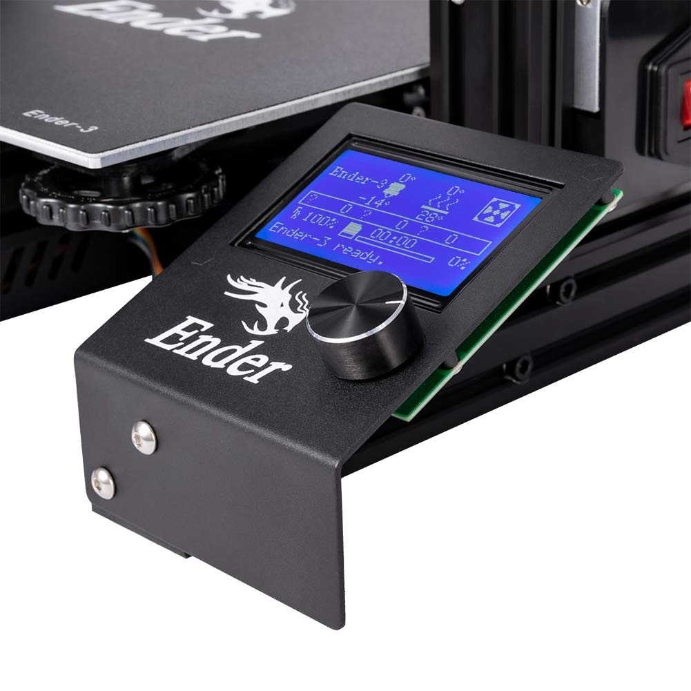 Official Creality Ender 3 3D Printer with Resume Printing, Stable Power Supply & High Precision | DIY 3D Printer Kit | 8.66x8.66x9.84in Build Volume | Perfect for Prototyping, Home DIY Projects & Educational Models