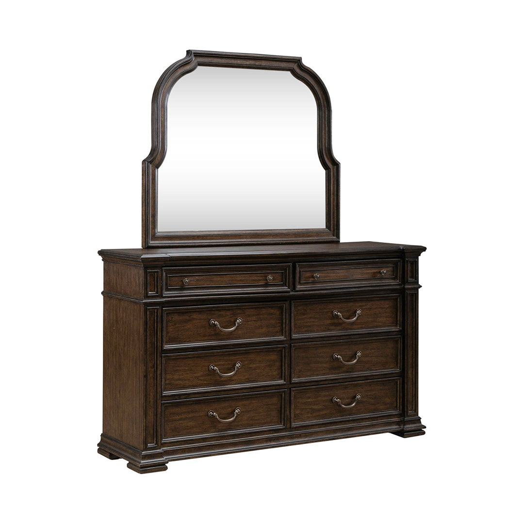 Provence Park Bedroom Furniture Set - Elegant French Country Style Bed Frame, Nightstand & Dresser for Cozy Home Decor | Perfect for Master Bedrooms, Guest Rooms & Vacation Homes