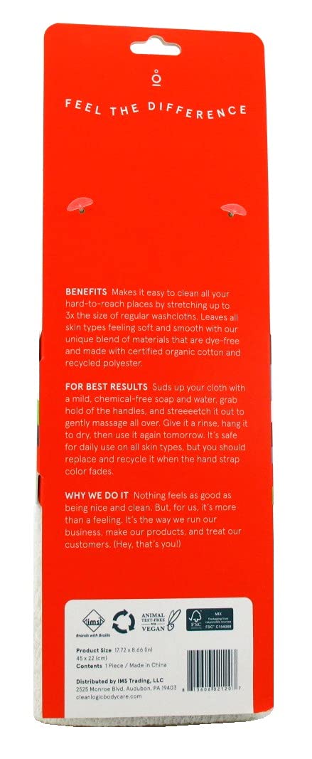 Clean Logic Exfoliating Stretch Cloth (Pack of 3) - Gentle Exfoliating Washcloth for Face & Body - Perfect for Sensitive Skin, Acne & Spa Treatments