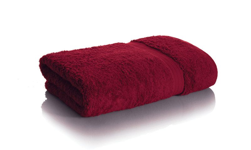 Premium Bamboo Towel Set - Ultra Soft & Absorbent, Dark Red - Perfect for Bath, Spa, and Luxury Home Decor