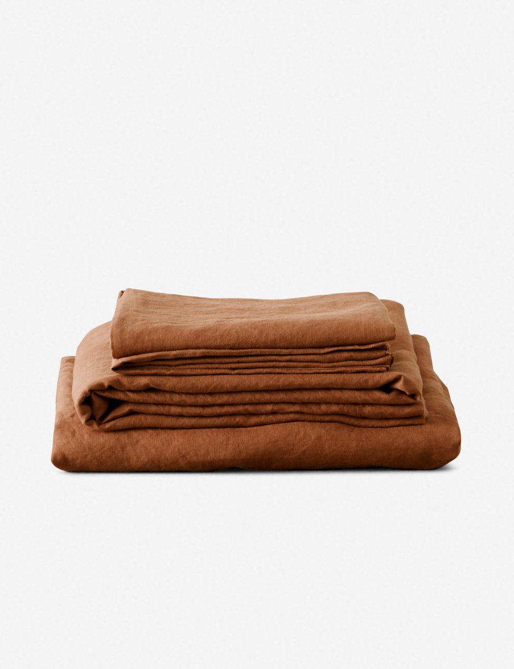 Premium European Flax Linen Sheet Set - Breathable & Soft Bedding by Cultiver | Perfect for All-Season Comfort in Master Bedroom, Guest Room & Vacation Homes