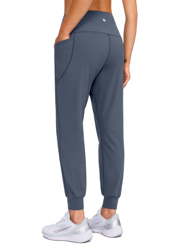 Viodia Women's High Waisted Jogger Pants with Pockets - Athletic Workout Yoga Sweatpants for Women, Tapered Fit - Perfect for Gym, Running, Lounge & Casual Wear