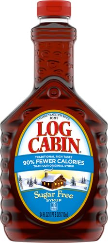 Sugar Free Maple Syrup for Pancakes & Waffles - 24oz Bottle | Keto-Friendly, Low Carb Breakfast Topping | Perfect for Pancakes, French Toast & Desserts