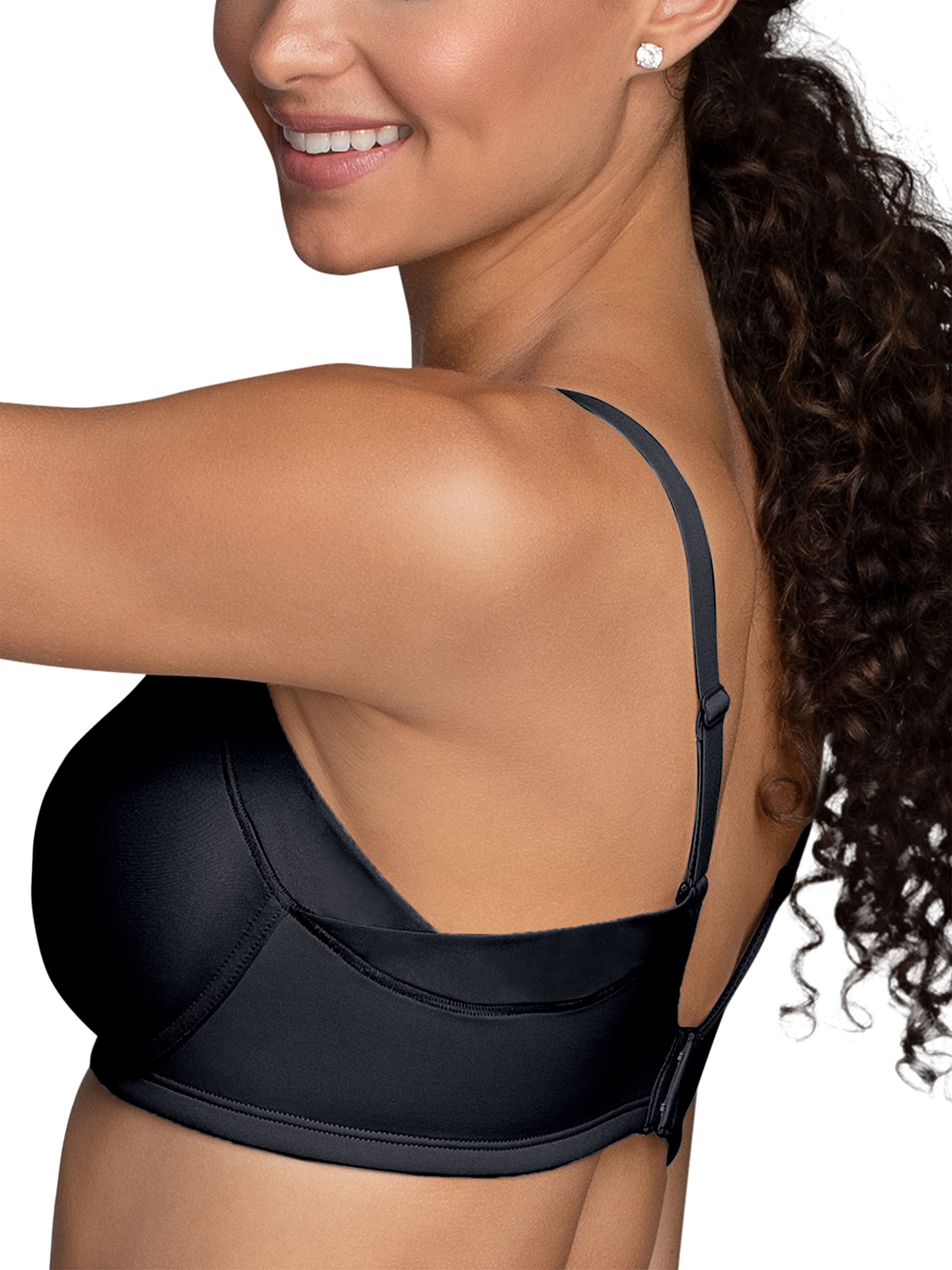 Vanity Fair Women's Comfort Bras - Seamless Underwire Bra with Side & Back Smoothing for All-Day Support | Perfect for Work, Yoga & Everyday Wear