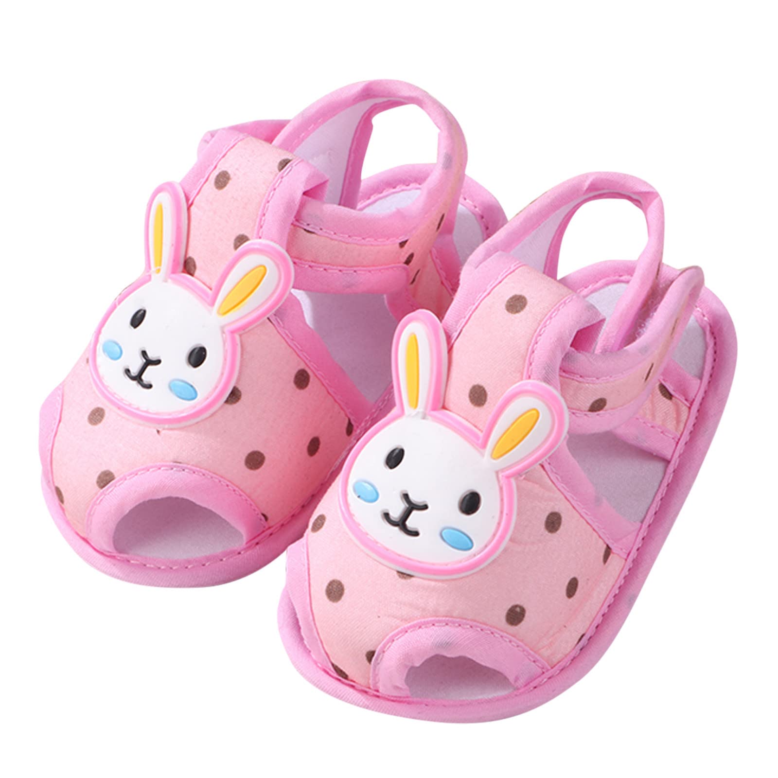 **Toddler Shoes for Boys & Girls - Soft Baby Walking Shoes with Cute Cartoon Rabbit & Princess Design - Comfortable Sandals for Infants & Toddlers - Perfect for Playtime, Outdoor Walks & Special Occasions**