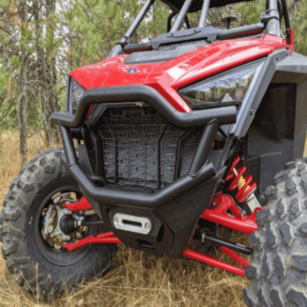 HighLifter Aprove BlastX Front Bumper with Winch Mount for Polaris RZR PRO XP - Heavy-Duty Off-Road Protection for Trail Riding & Mud Adventures