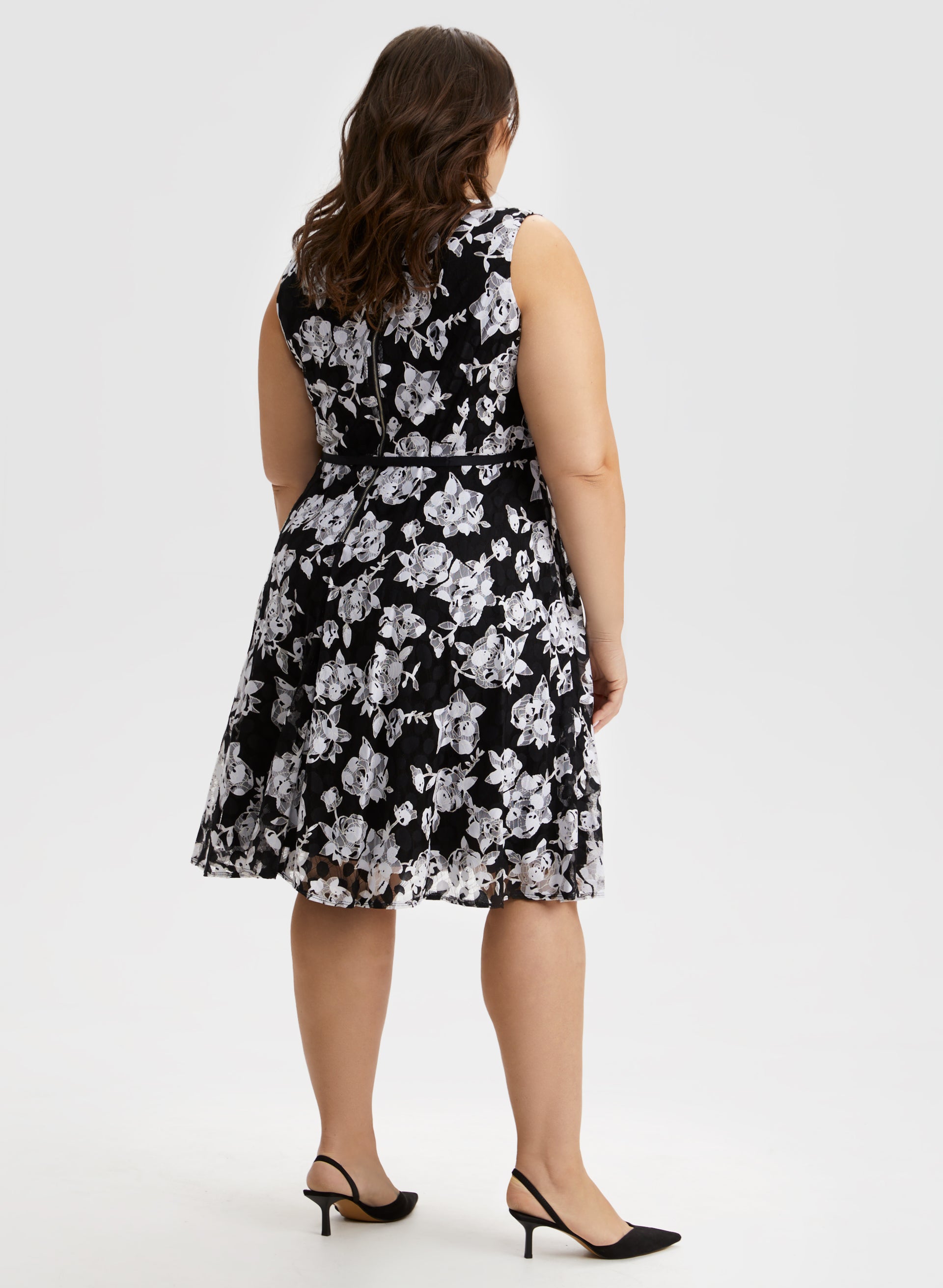 Floral Print Ribbon Belt Dress for Women - Elegant Summer Wrap Dress with Adjustable Waist Tie - Perfect for Weddings, Parties & Office Wear