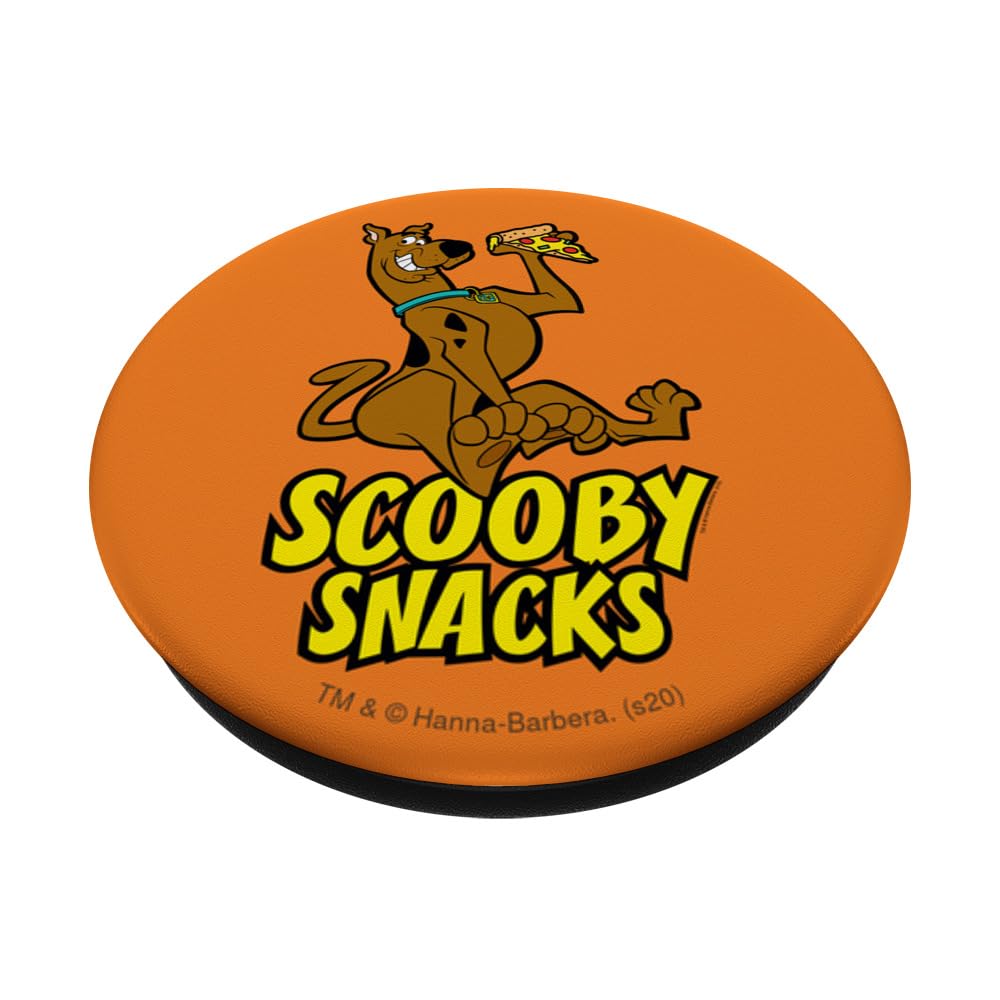 Scooby-Doo Scooby Snacks Pizza PopSockets Standard PopGrip - Swappable Phone Grip & Stand for iPhone, Samsung, Smartphones - Perfect for Fans, Collectors, and Everyday Use