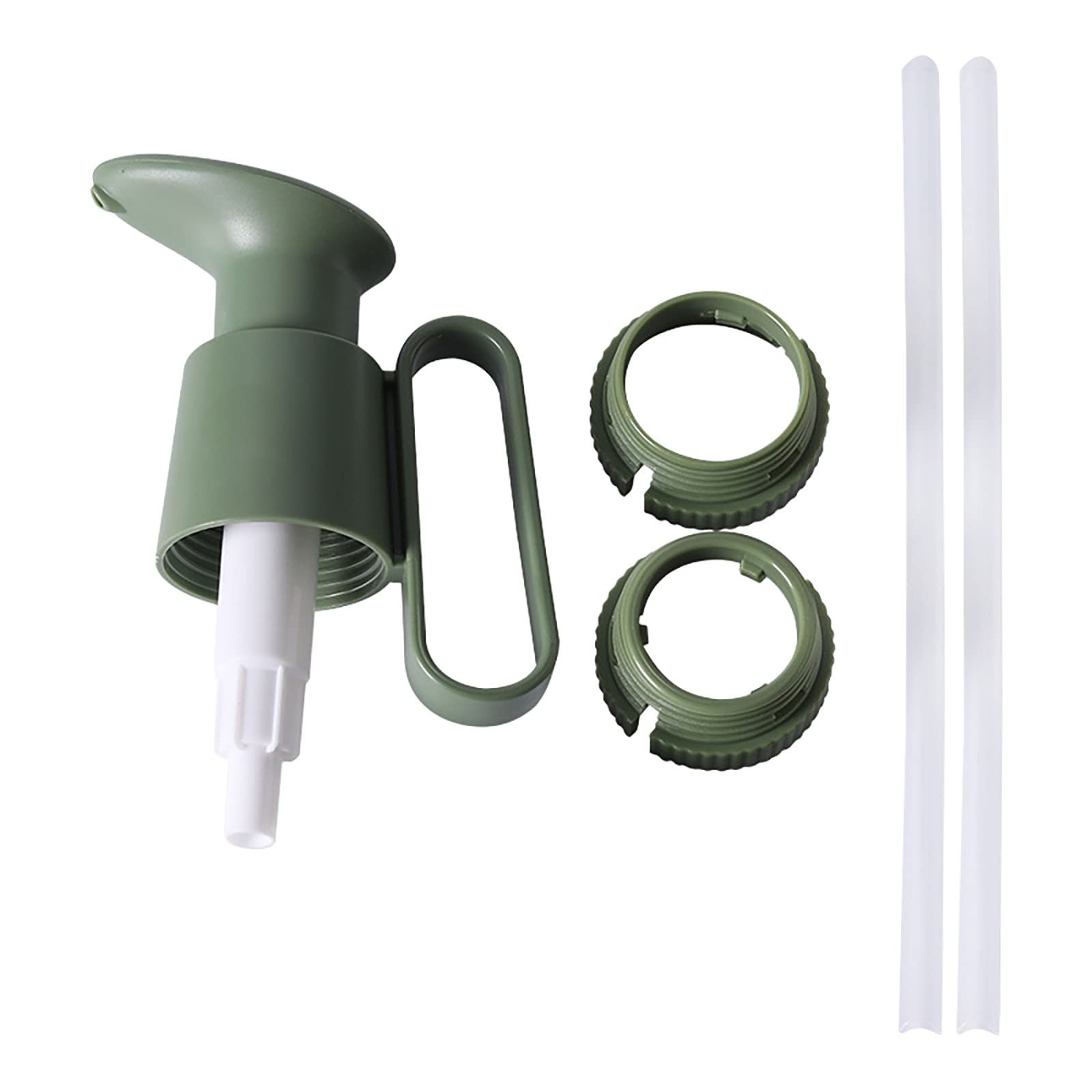 Oil Cap Pump Top Dispenser Nozzle - Leak-Proof Bottle Press Pump for Kitchen, Fuel, Drinks | Easy Liquid Dispensing for Cooking Oils, Syrups & Beverages (Green, One Size) - Perfect for Home Bars, Restaurants & DIY Projects