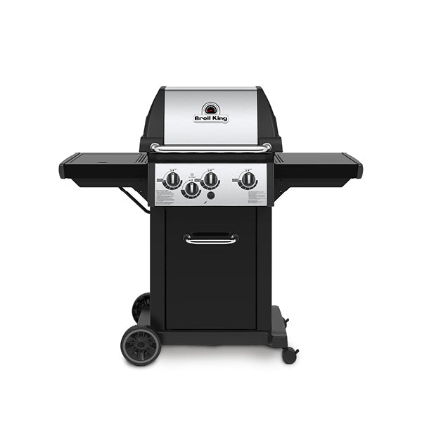 Broil King Monarch 340 Natural Gas BBQ Grill - 3-Burner Outdoor Gas Grill with 500 sq. in. Cooking Space - Perfect for Backyard BBQs, Tailgating & Outdoor Cooking (Model 834267)