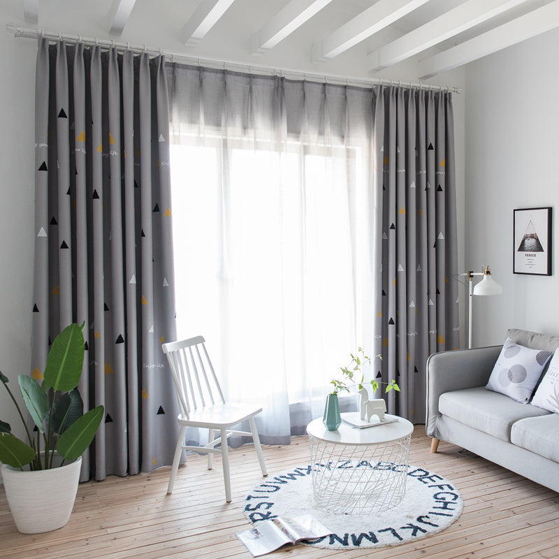 AmeriGrey Blackout Curtains for Bedroom - Custom Room Darkening Window Drapes for Better Sleep & Light Control - Perfect for Nursery, Home Theater, and Shift Workers