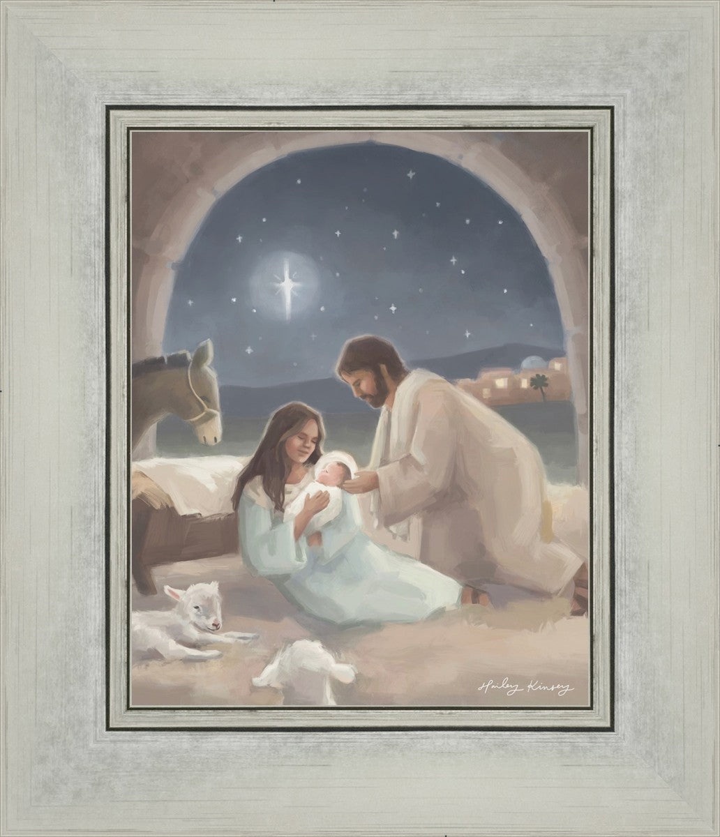 Behold Him By Hailey Kinsey - Inspirational Christian Wall Art for Home & Church Decor | Perfect for Living Room, Bedroom & Office