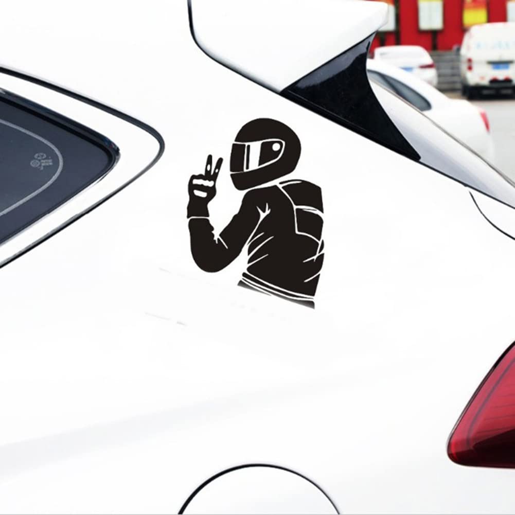 Zcargel Funny Car Sticker - Respect Vinyl Decal for Motorcycle, Truck, SUV & Van Windows - Durable Bumper Stickers for Vehicles - Perfect for Road Trips & Motorcycle Enthusiasts