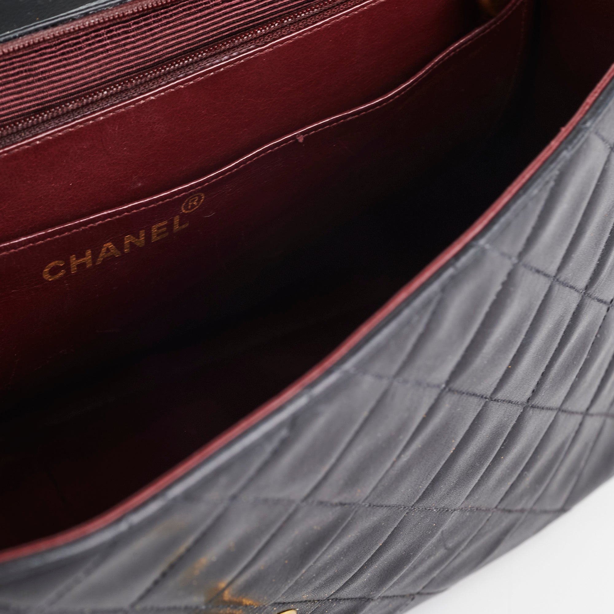 Vintage Chanel Maxi Jumbo Black Leather Flap Bag - Classic Luxury Handbag for Women, Perfect for Evening Parties, Date Nights & Special Occasions