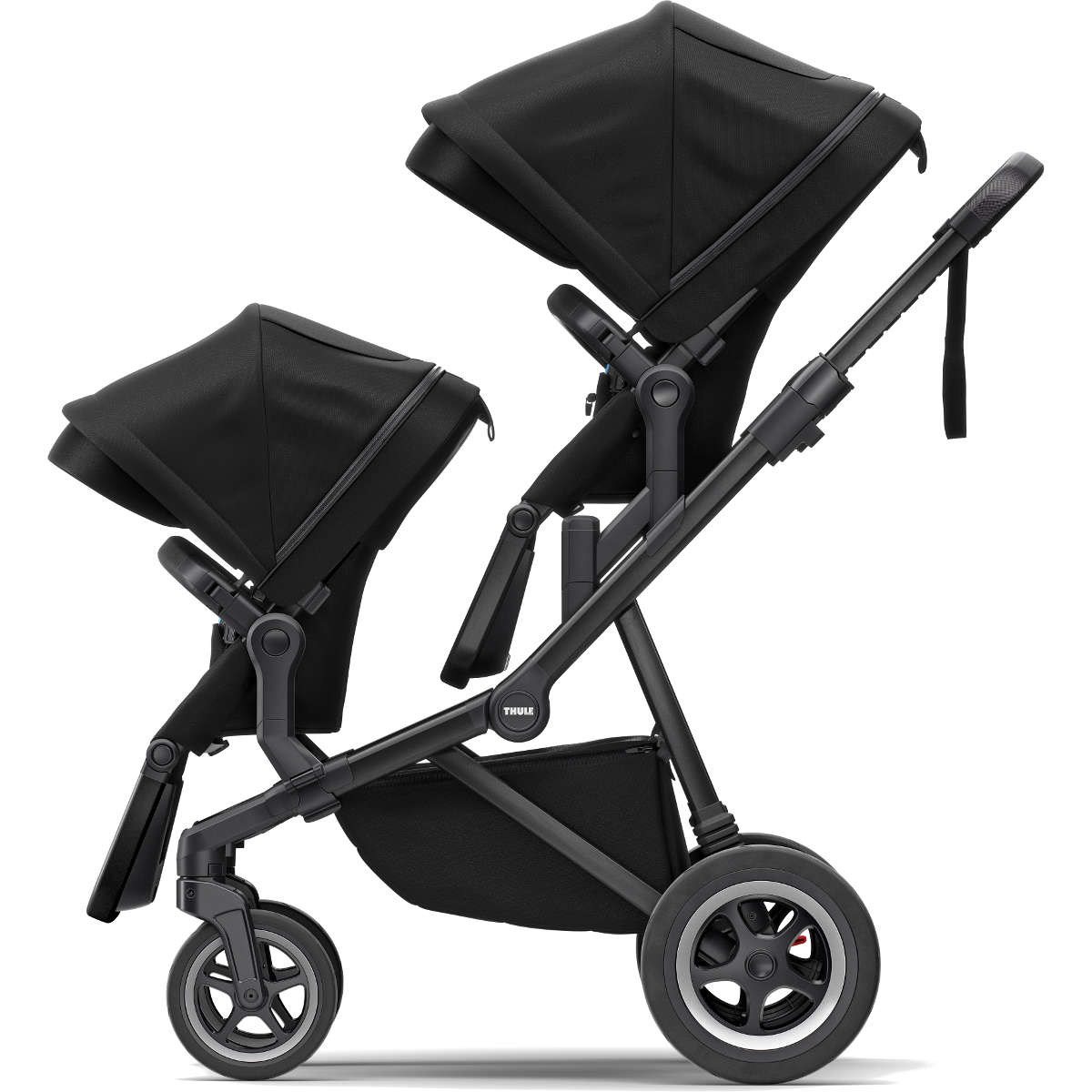 Thule Sleek Sibling Seat - Premium Baby Bike Seat for Safe & Comfortable Rides | Perfect for Cycling with Toddlers, Commuting & Family Outdoor Adventures