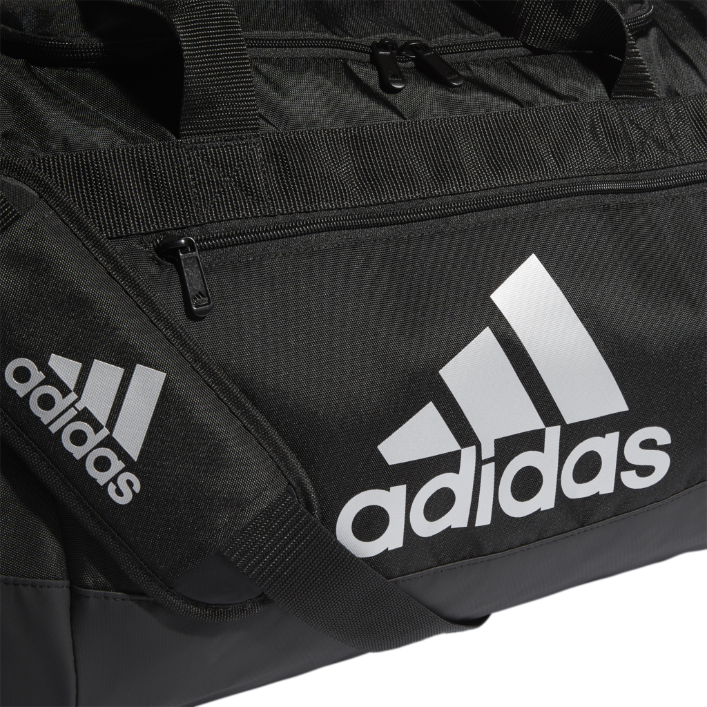 Adidas Defender IV Medium Duffle Bag - Water-Resistant Sports Gym Travel Bag for Men & Women - Perfect for Workouts, Travel & Weekend Getaways