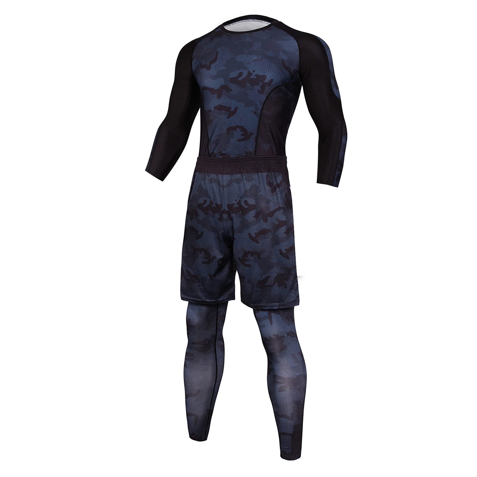 Blandoom 2023 Men's Winter Tracksuit Set - 2 Piece Gym Joggers & Pullover for Casual, Work, and Activewear | Perfect for Jogging, Gym, and Outdoor Activities