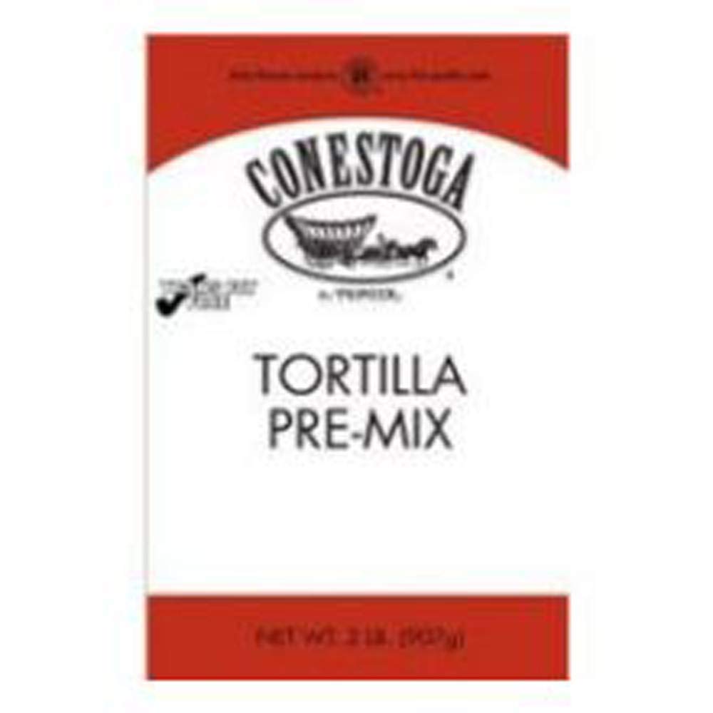 Conestoga Tortilla Pre Mix - 2 Pound Bag (Pack of 12) | Authentic Flour for Homemade Tortillas, Wraps & Mexican Dishes | Perfect for Restaurants, Catering & Home Cooking