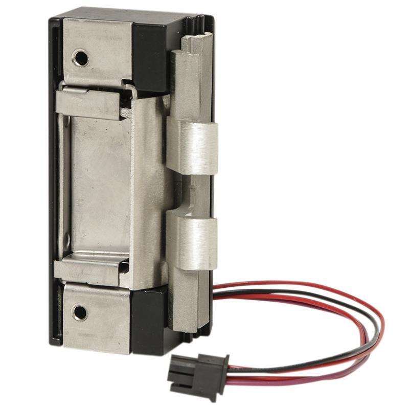 HES 8000C LBM 630 Fail Safe/Fail Secure 12/24VDC Electric Door Strike with Latchbolt Monitor - Satin Stainless Steel for Commercial & Residential Security Systems