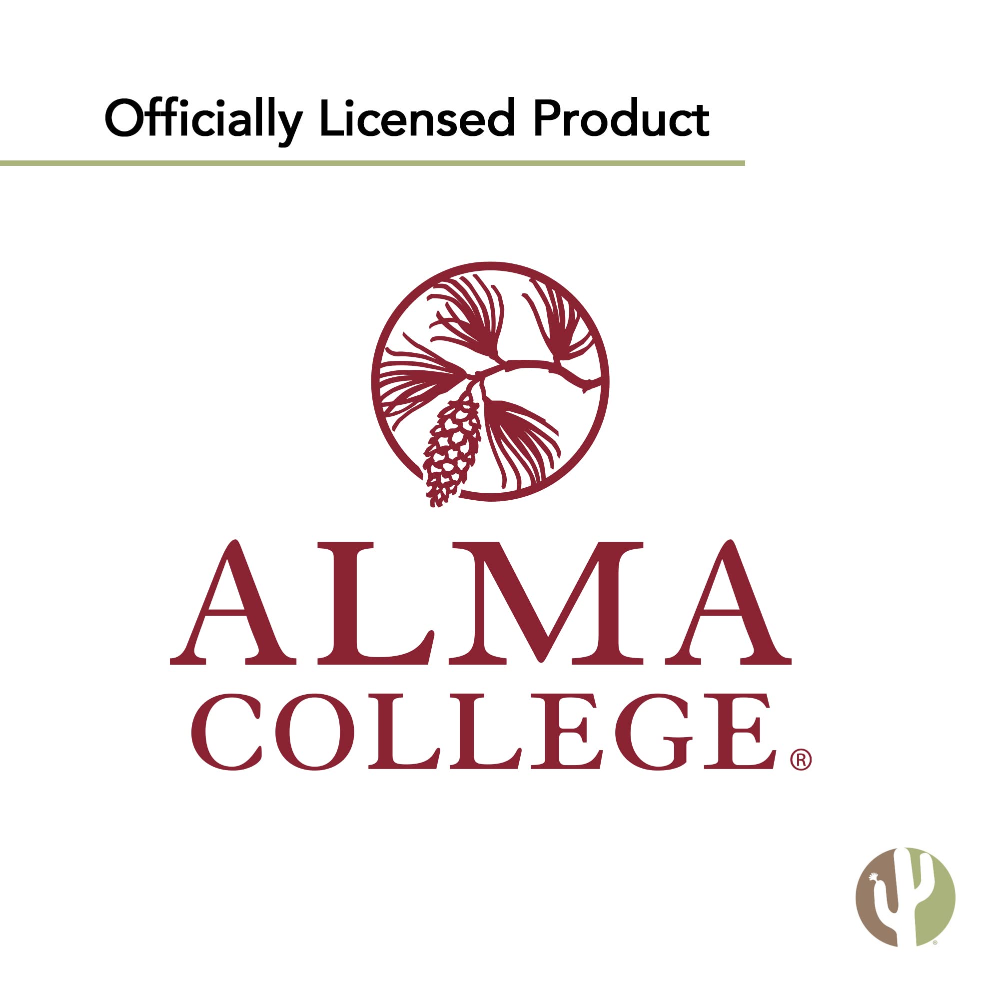 Alma College Scots Desert Cactus Vinyl Decal Sticker - Waterproof Laptop, Water Bottle, Car, Scrapbook Decor - Family Full Sheet Pack - Perfect for School Spirit, DIY Crafts & Gift Giving
